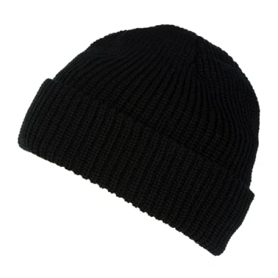 Image of Regatta Men&#039;s Watch Cap Beanie Plain Beanie, Black (Black), One size (Manufacturer Size:One Size)
