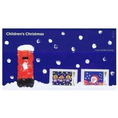 Image of 2013 Children&#039;s Christmas Presentation Pack PP465 (printed no. M22) Royal Mail Stamps
