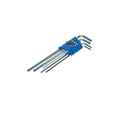 Image of GEDORE Key set, 8 pc., Extra long, for Allen screws, with Holder, AF 2 10 mm, H 42 EL 88
