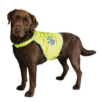 Image of Trixie Safety Dog Vest, Reflective, Size: Medium E.g. Border Collie, Beagle