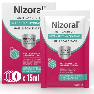 Image of Nizoral Anti Dandruff Intensely Hydrating Mask 4X15ml