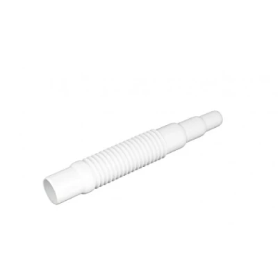 Image of Flexible Waste Pipe Connector 600mm with Reducer 50mm / 40mm 32mm Flexi Push Fit Water Tube Adapter