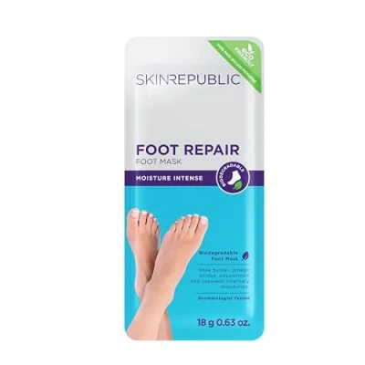 Image of Skin Republic Foot Repair Mask Intense Moisturization Helps Soothe Rough, Dry Feet And Heels (Pack of 1)