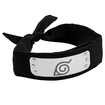 Image of ABYstyle Naruto Konoha Replica Headband Black