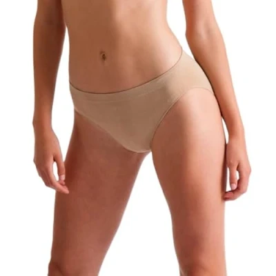 Image of Silky LADIES DANCE Seamless Ballet High Cut Briefs UnderwearKnickers Nude Flesh (Extra large)