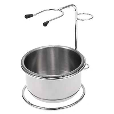Image of Anself 2 in 1 Shaving Bowl, Men&#039;s Set, Cup + Blade Holder, Soap, W4466 CR20VA