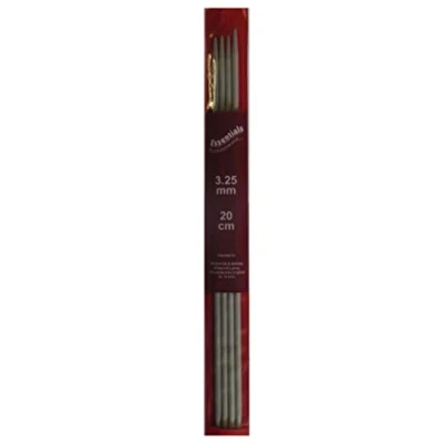Image of 3.25mm 20cm Set of 4 Double Pointed Knitting Needles