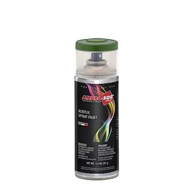 Image of Ambro Sol V4006002 Multipurpose Acrylic Enamel Spray Paint, Spring Green, 400 ml