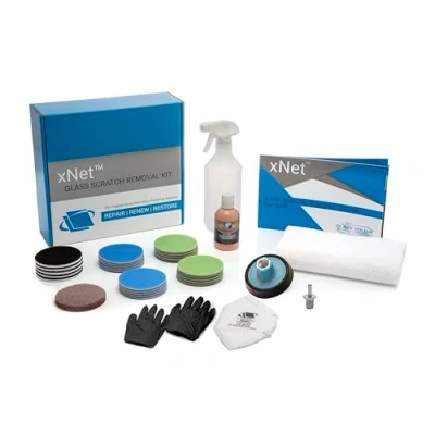 Image of Glass Polish (75mm) PRO Scratch Removal Kit for Professional Polishing with Rotary Polisher Ø 75mm M14x2 Thread GP23022