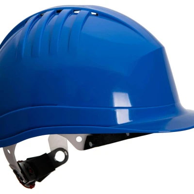 Image of Portwest Expertline Safety Helmet (Wheel Ratchet) Royal Blue