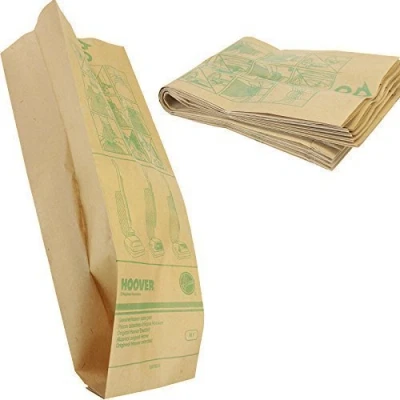 Image of Genuine Hoover H1 Vacuum Cleaner Disposable Paper Dust Bags 5 PACK 09178377 For Junior, Ranger, Senior by