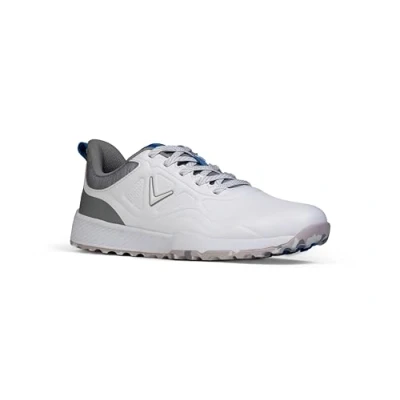 Image of Callaway Golf Men&#039;s GTX Shoe, White/Grey/Blue, 7 UK