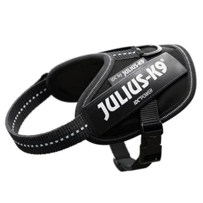 Image of Julius K9, 16IDC P B2, IDC Powerharness, dog harness, Size: Baby 2, Black
