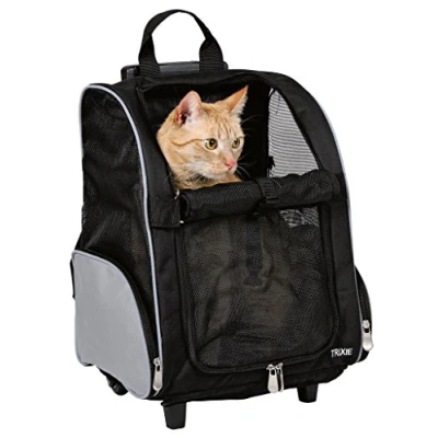 Image of Trixie Nylon Trolley, 36 ﾗ 50 27 cm, Black/ Grey