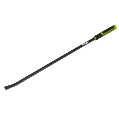 Image of Sealey Heavy Duty 25 Pry Bar 900mm With Hammer Cap S01154 , Black