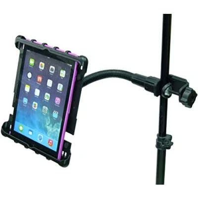 Image of BuyBits Heavy Duty Music/Mic Stand Tablet Holder for iPad Air 1 &amp; 2