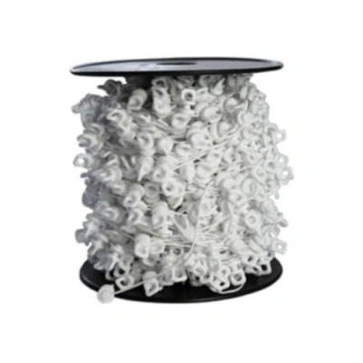 Image of Discrete 60mm White Top &amp; Ceiliing Fix Window Curtain Track Pefect Pleat Corded Gliders (2 Meter)