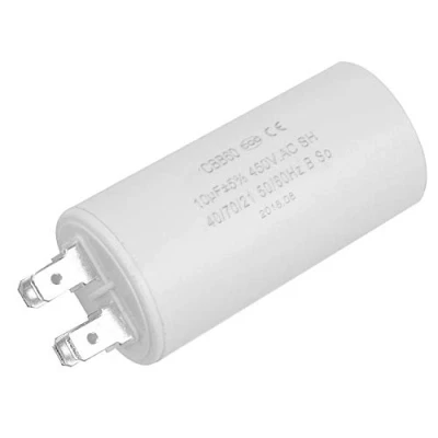 Image of 450V 10uf motor Run Capacitor, Microfarad Running Eco Friendly CBB60 for starting the water pumps