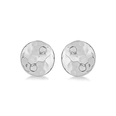 Image of Tuscany Silver Women&#039;s Sterling Knot Stud Earrings