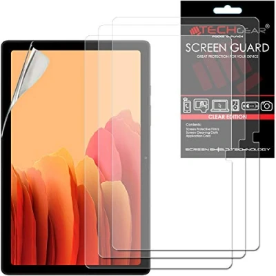 Image of TECHGEAR 3 Pack Galaxy Tab A7 10.4&quot; Screen Protectors (SM T500 / SM T503 T505 T509), Ultra CLEAR Protector Guard Cover Designed for Samsung 2022/2020