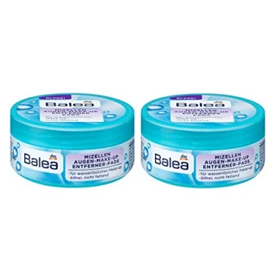 Image of Micellar Eye Makeup Remover Pads Oil Non Greasy Pack of 2 (2 x 50 Pieces)