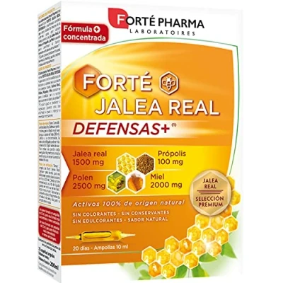 Image of Forté Pharma Jalea Real Defensas+ 15ml 20 Ampollas