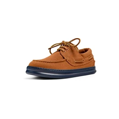 Image of Camper Men&#039;s Runner Four K100804 Boat Shoe, Brown, 9 UK
