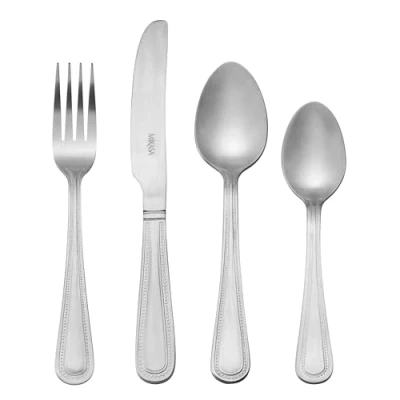 Image of Mikasa Portobello 16pc Stainless Steel Cutlery Set, Gift Boxed