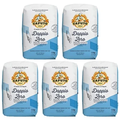 Image of Caputo Flour Blu Kg. 1 Type 00 (5 Pieces)