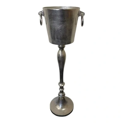 Image of Deluxe Large Champagne Prosseco Antique Vintage Royal Ice Bucket Cooler (Deluxe Stand)