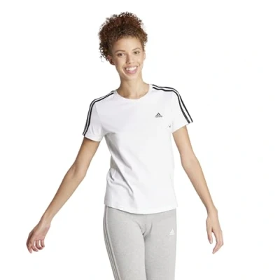 Image of adidas Sportswear Print Tshirt, Women&#039;s, Size: XS, White/black