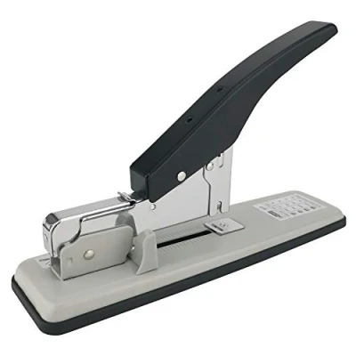 Image of D.RECT​​ 377 High Capacity Stapler 100 Sheet Paper Perfect for Office or Home Ideal Organizing Documents, Black