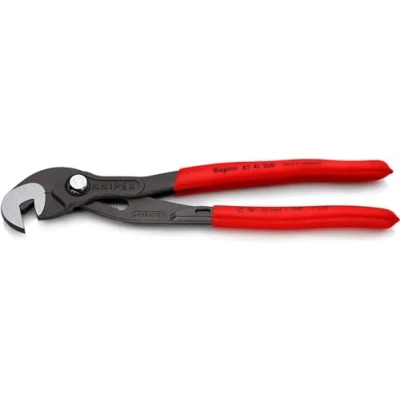Image of Knipex Multiple slip Joint Spanner grey atramentized, with non plastic coating 250 mm 87 41