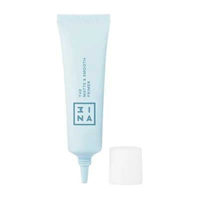Image of 3ina Makeup The Matte &amp; Smooth Primer Transparent Mattifying Face Preparation for Vitamin E and Apricot Oil Long lasting Durable Formula Vegan Cruelty Free