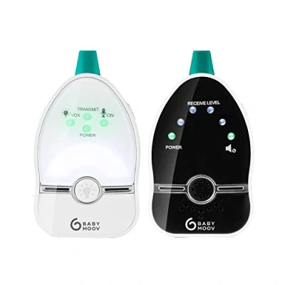 Image of Babymoov Easy Care Baby Monitor Audio, 500 m range, night light, VOX