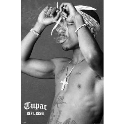 Image of GB eye Tupac Smoke 61 x 91.5cm Maxi Poster