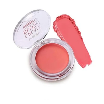 Image of PHOERA Makeup Face Cheek Blush Cream Matte Blusher Super blend able Sweat Resistant Pressed Foundation Non_Greasy Palette AQUAPURITY (102 PEACH)