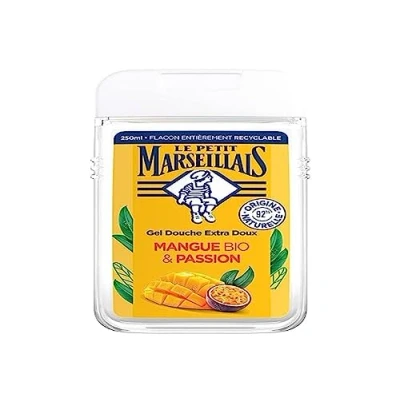 Image of Le Petit Marseillais Extra Gentle Shower Gel Organic Mango and Passion 250ml