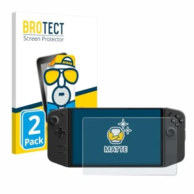 Image of brotect Screen Protector Anti Glare compatible with Lenovo Legion Go (2 Pack) Matte, Fingerprint Protection Film
