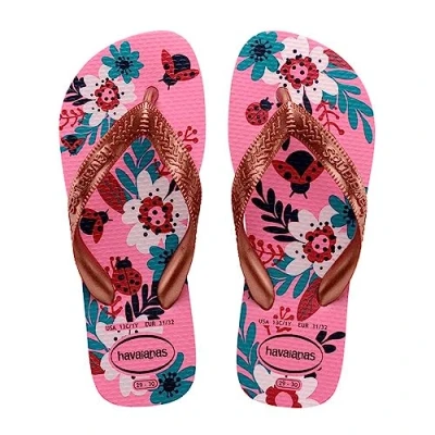 Image of Havaianas Kids Flores Pink Lemonade 23/24