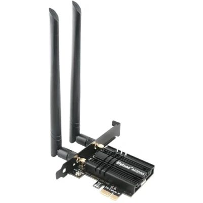 Image of WiFi Card 3000Mbps Bluetooth 5.2, Intel 6 AX200 Chip, 5G/2.4G PCIe for PC Win 11/10(64Bit)
