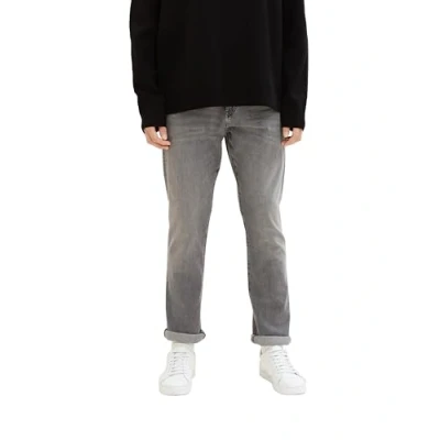 Image of TOM TAILOR Men&#039;s 1035878 Josh Regular Slim Jeans, 10218 Used Light Stone Grey Denim, 36 W/32 L