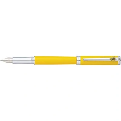 Image of Sheaffer Ferrari Intensity Satin Yellow Fountain Pen, Medium Nib (FE0952253)