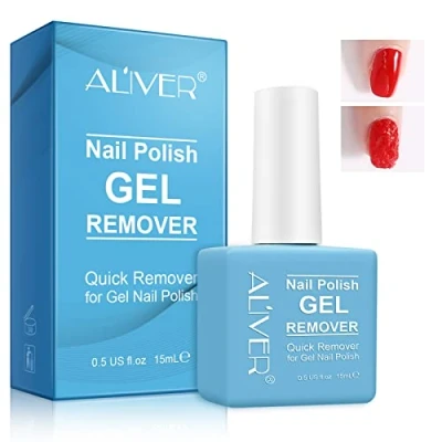 Image of Gel Nail Polish Remover 15ml, Remover, Remover,No Hurt Nails, Fast Removes within 2 4 Minutes