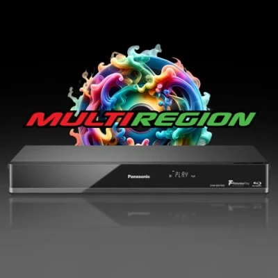 Image of MULTIREGION 1TB Blu Ray and Freeview Play Recorder Compatible with Panasonic DMR BWT850EB All Zone Code Free Regions A, B &amp; C DVD 1 8 BWT850