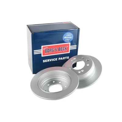 Image of Borg &amp; Beck BBD4699 Brake Disc Pair (Rear): Hyundai i30, Kia cee&#039;d 07