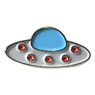 Image of UFO aliens spaceship Metal Enamel Lapel Pin Badge XJKB4 6