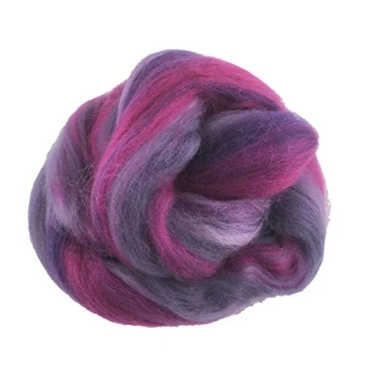 Image of Molten Designs Merino Felting Wool Cerise Vein