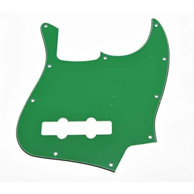 Image of Dopro Jazz Bass J Pickguard for USA/Mexican 4 String FD Green 3 Ply
