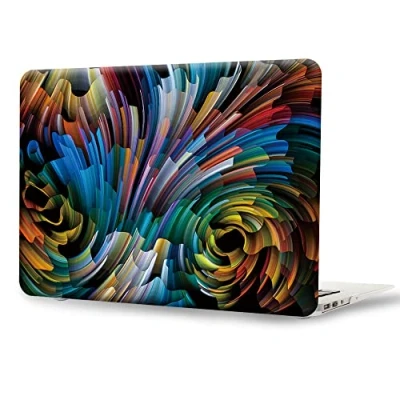 Image of Hard Case Compatible with MacBook Air 13 inch 2010 2017 (Model: A1466 / A1369), Plastic Pattern Slim Shell Protective Snap On Cover for 13.3&quot; (abstract color 2)